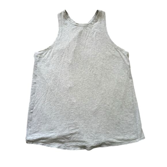 Lululemon light heather gray open-back sleeveless tank top - Picture 10 of 10